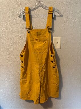Wild rye short overalls